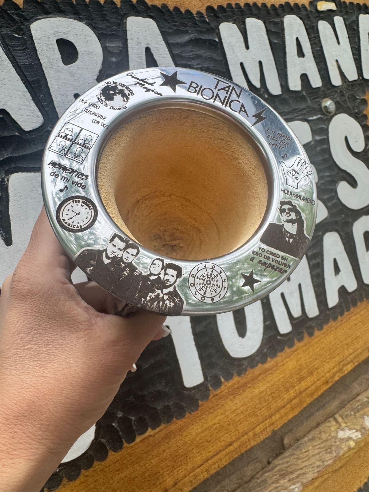 Mate Camionero Personalizado TAN BIONICA + bombilla