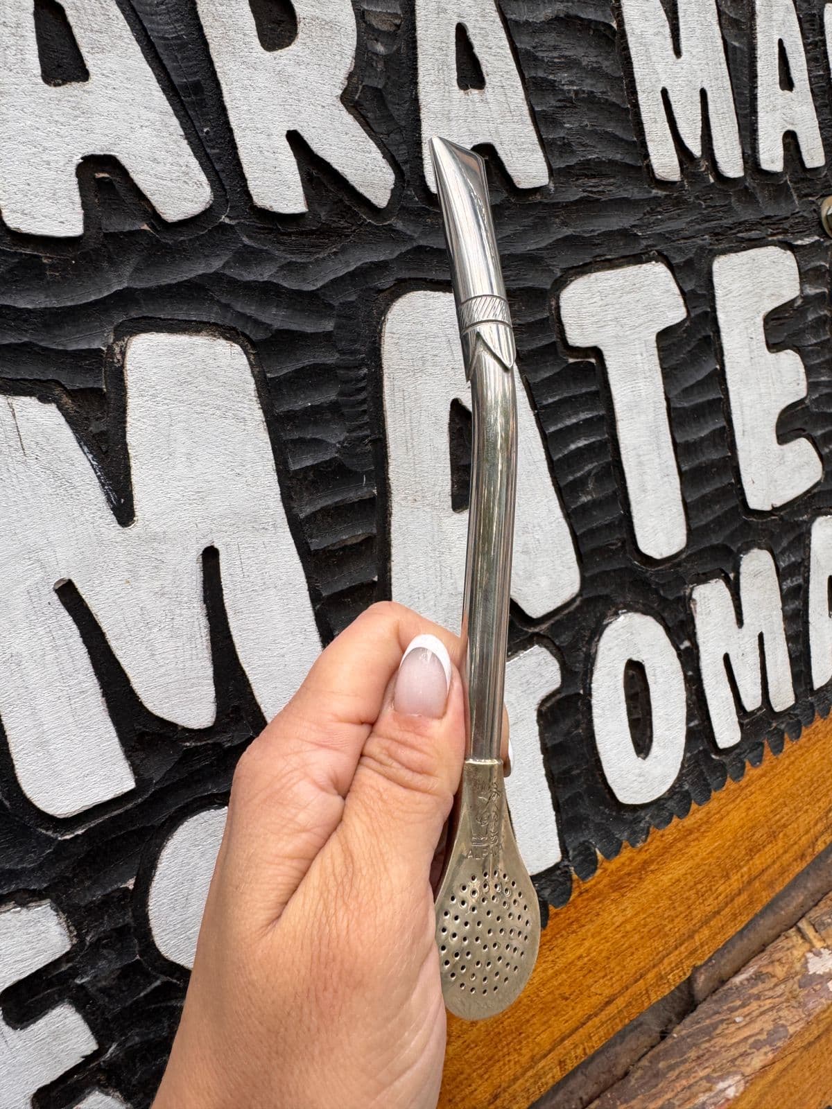 Bombillon Alpaca - Plateado