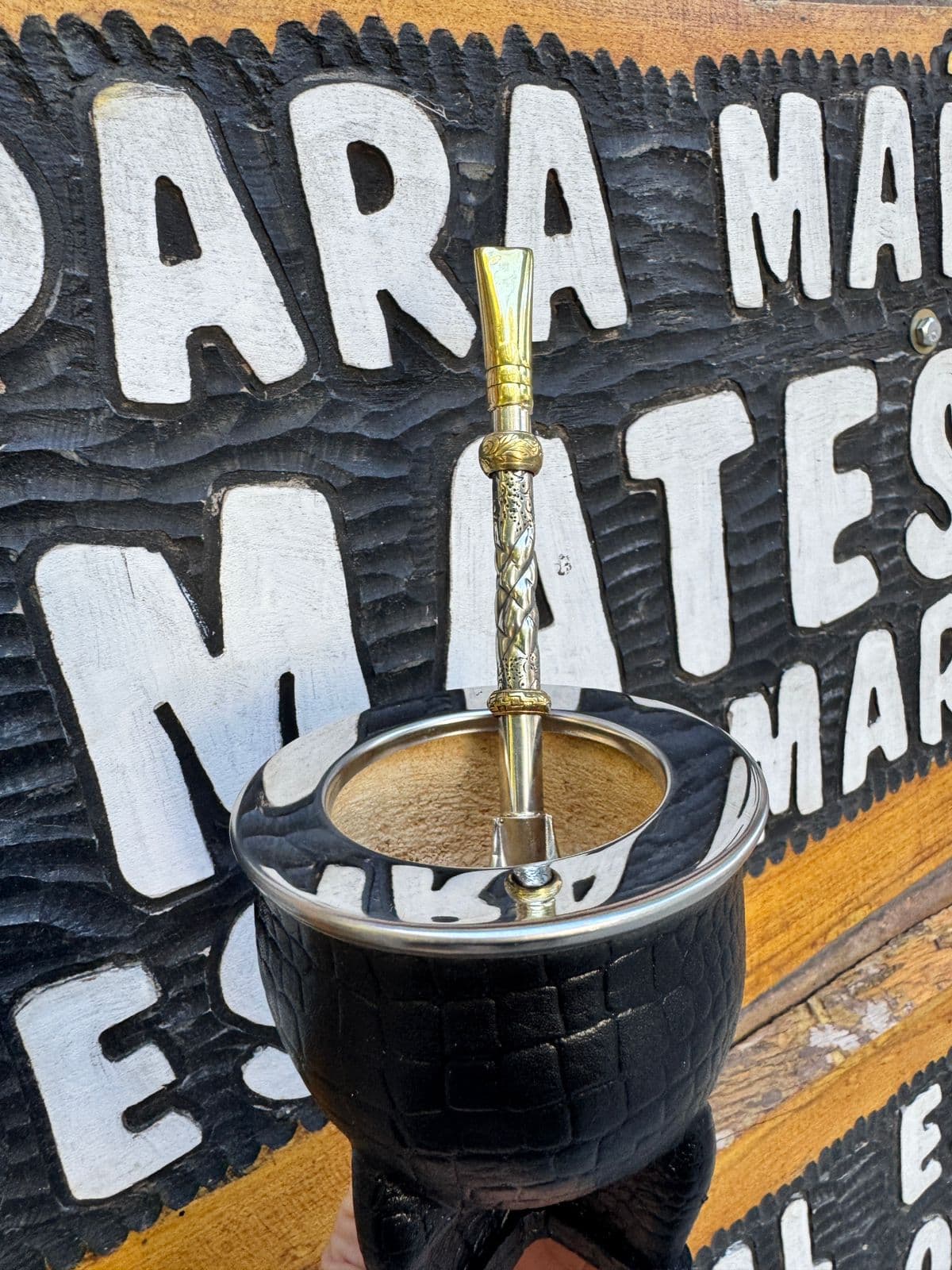 Mate Camionero Premium virola acero