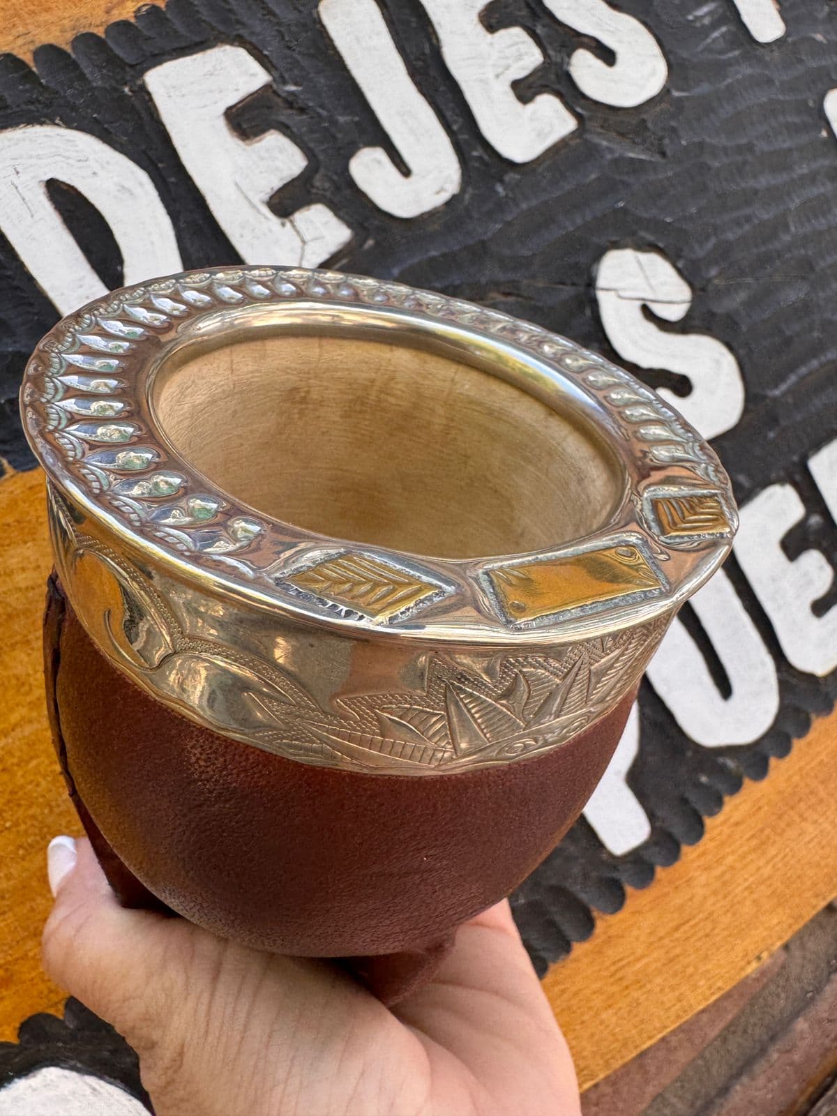 Mate camionero virola - imperial uruguayo calabaza brasilera