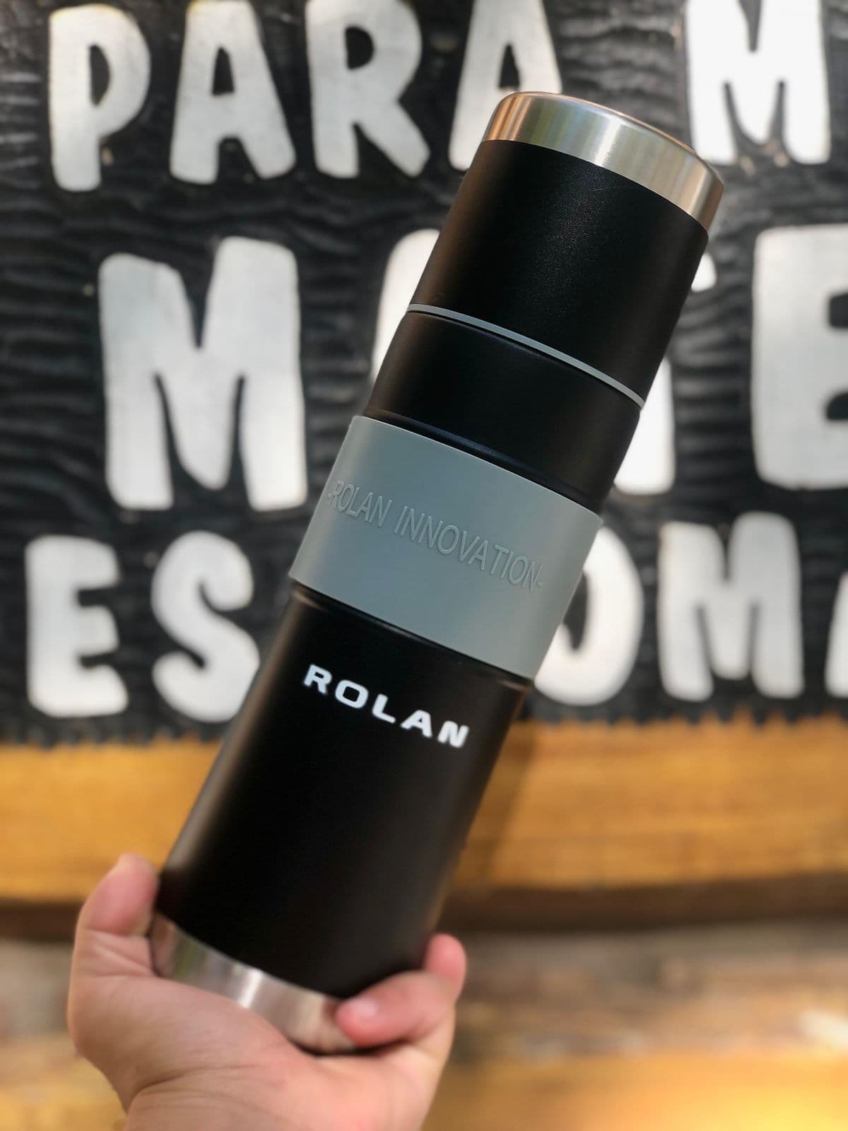 AUTO MATE ACERO INOX. ROLAN 750ML - MATE LISTO (colores)