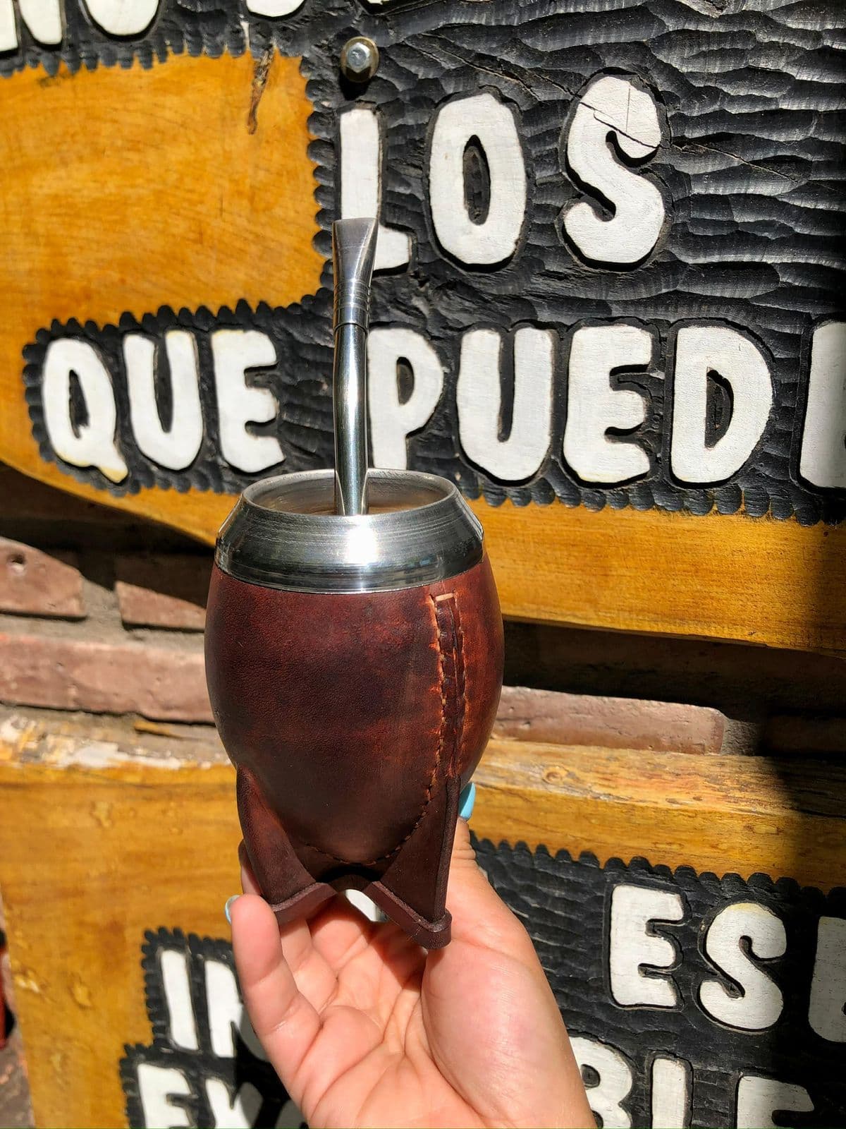 Mate torpedo uruguayo calabaza brasilera