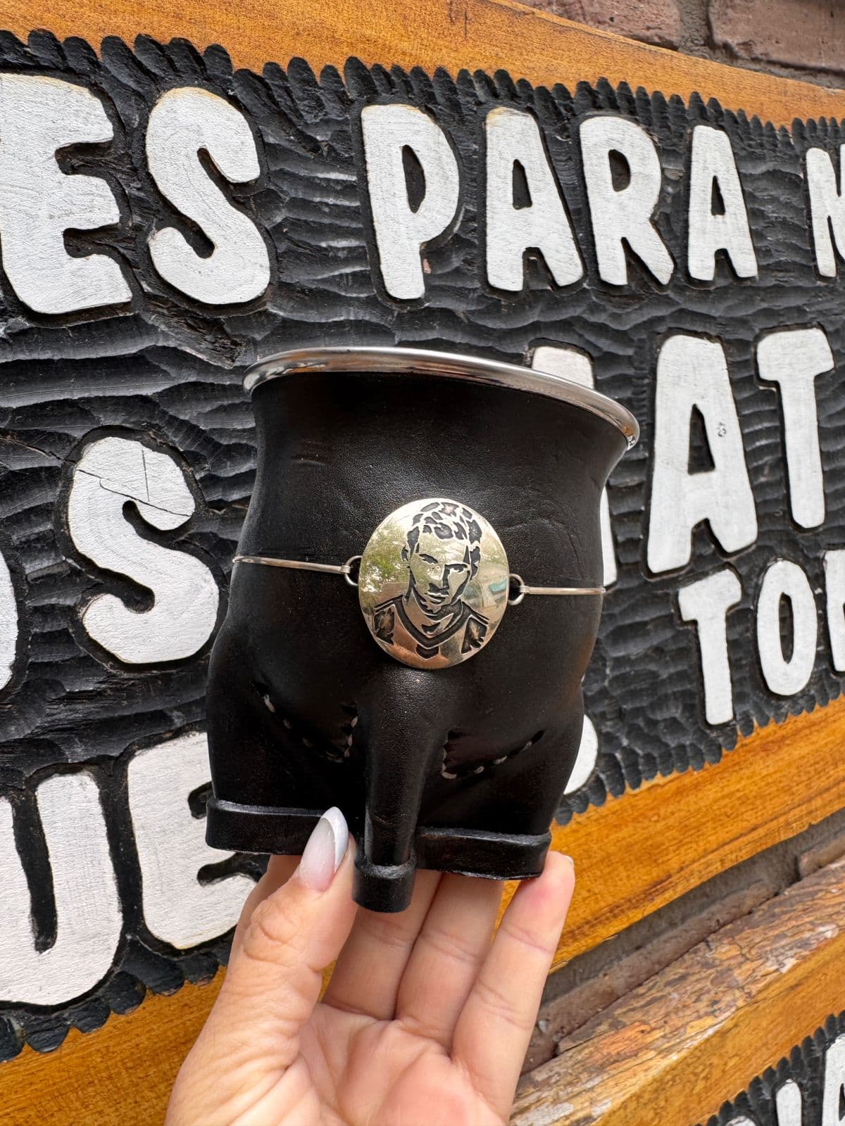 Mate camionero Dije Alpaca MESSI