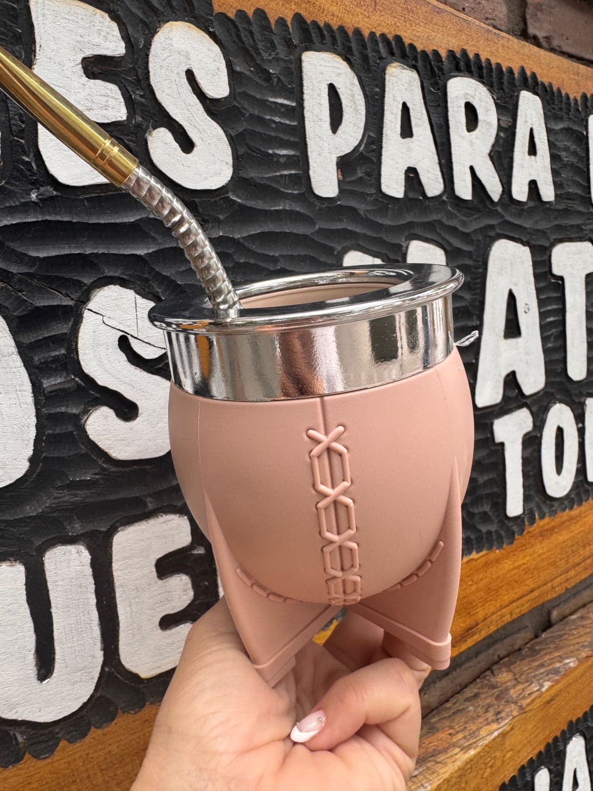 Mate imperial Pampa ROSA interior PVC