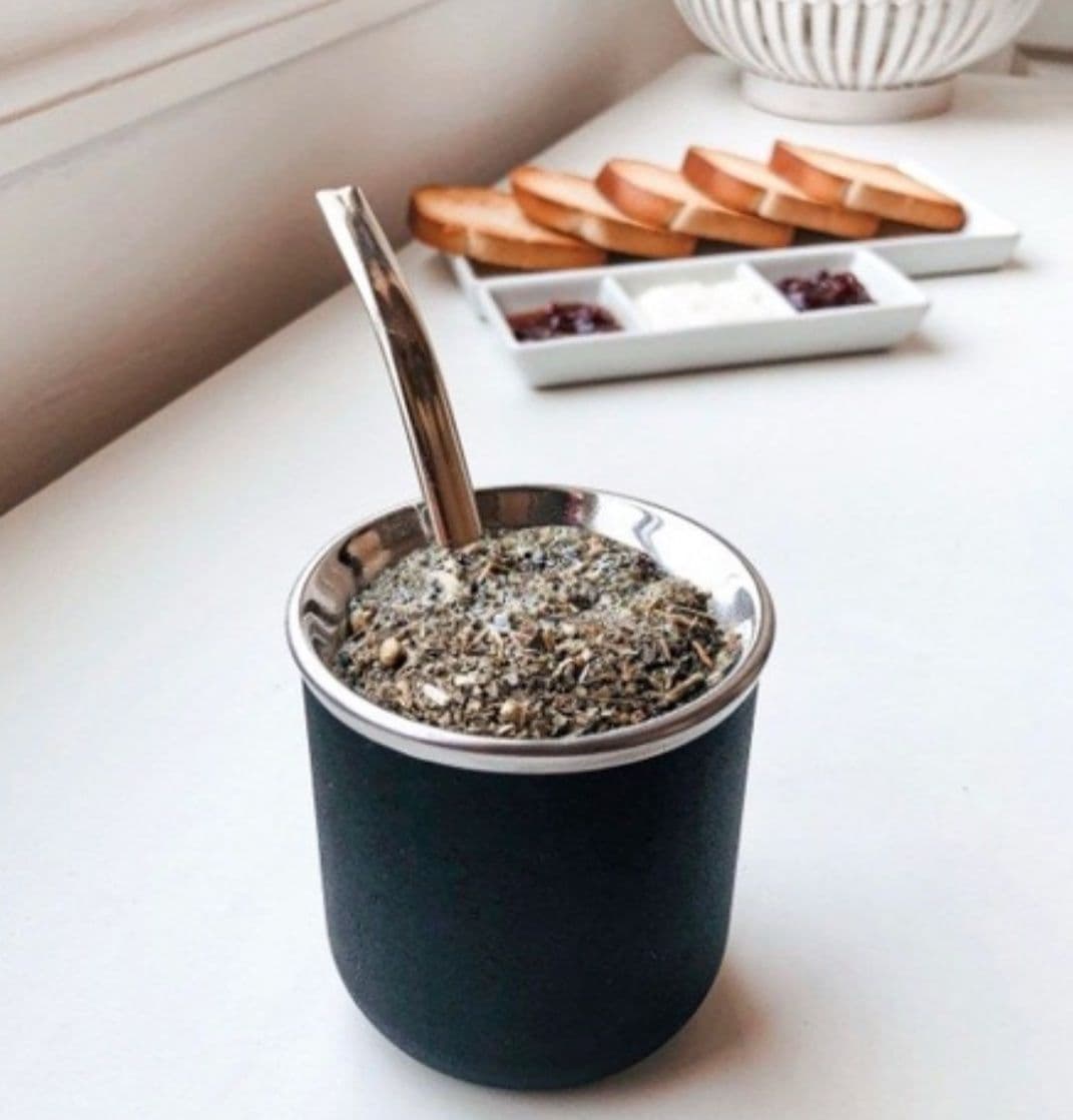 Mate Acero - Verde oscuro