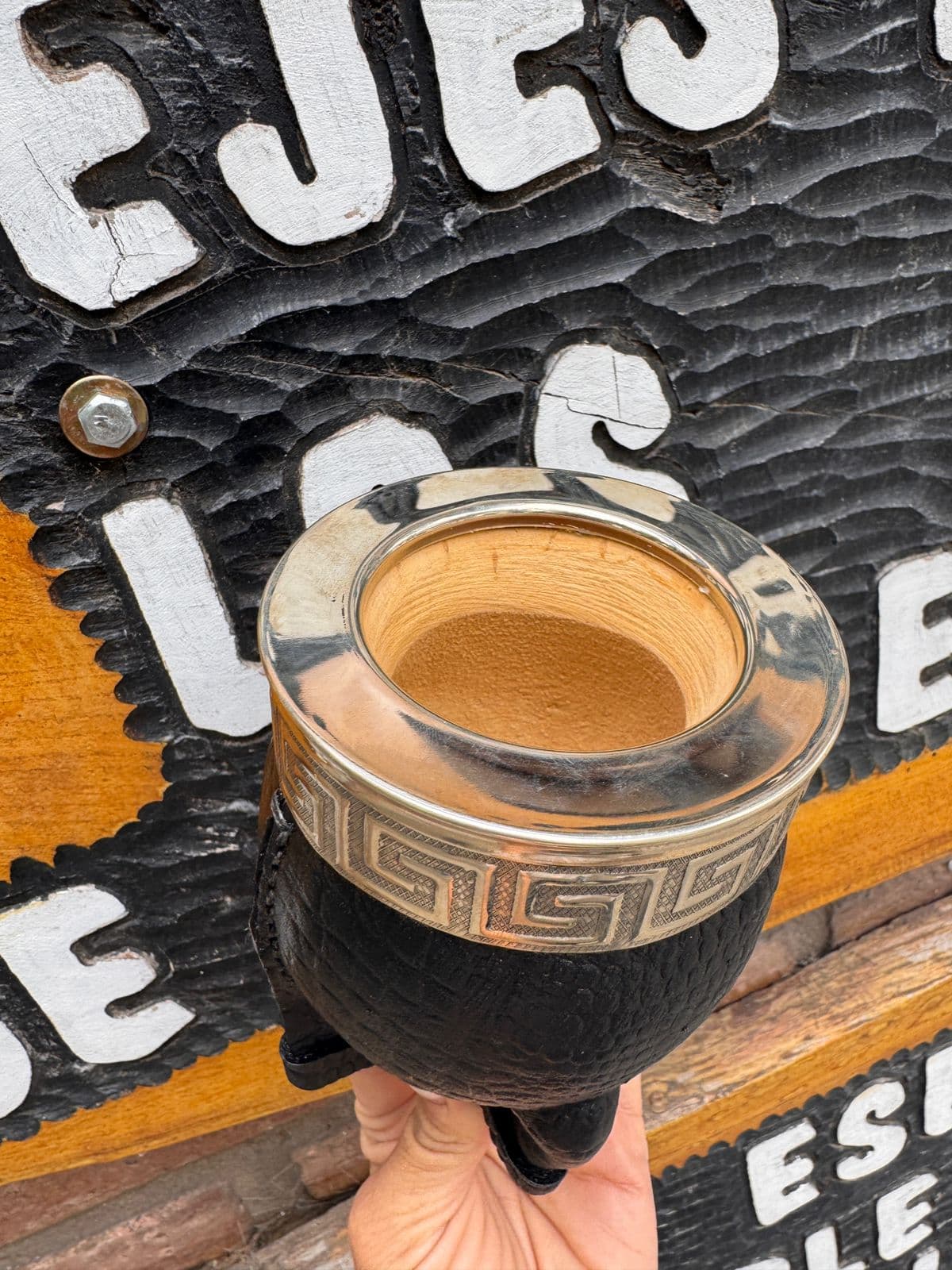 Mate imperial alpaca pampa ancho