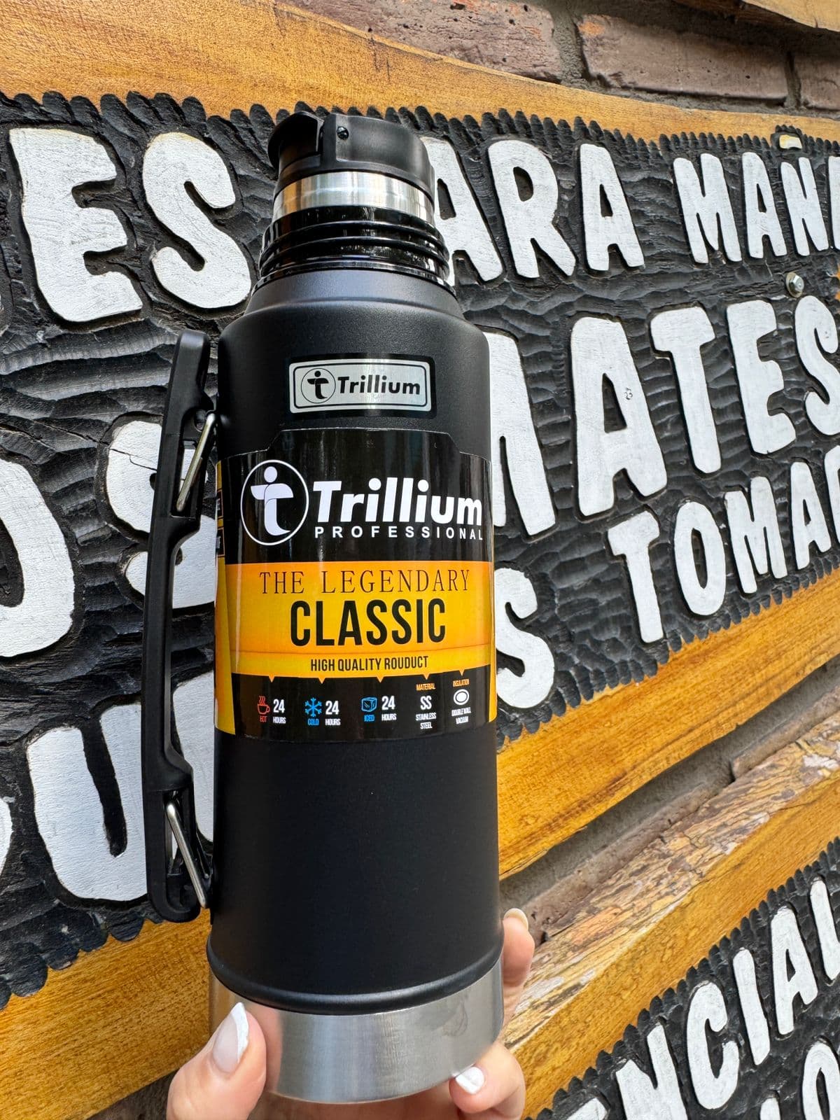 Termo Mate System Genérico Alta Precisión 1l+ Bombilla de regalo