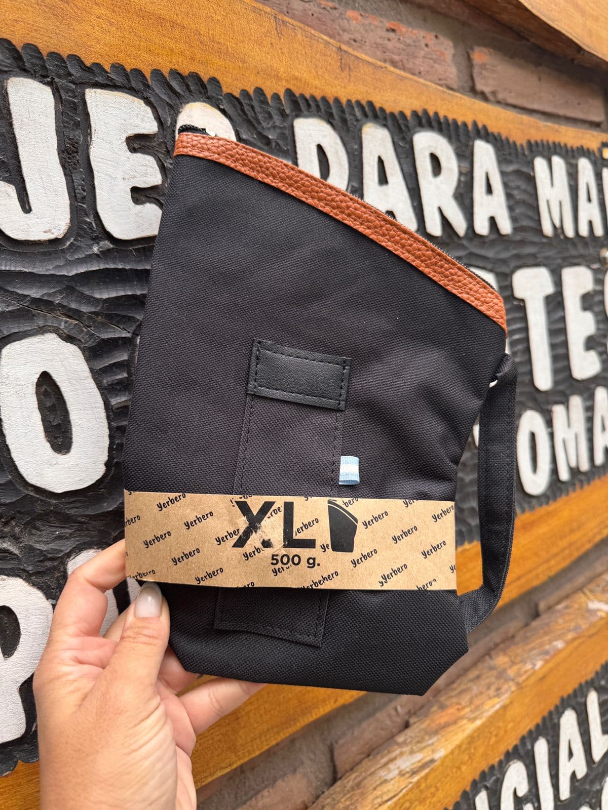 Yerbero Lona Latin 500 G con agarradera