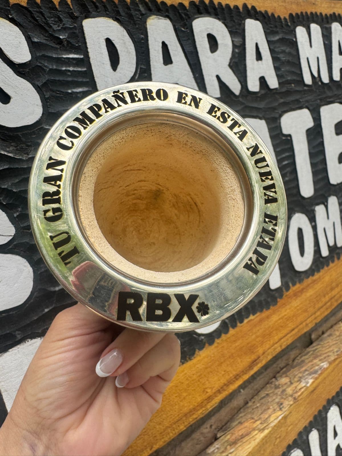 Mate imperial virola Alpaca Personalizada