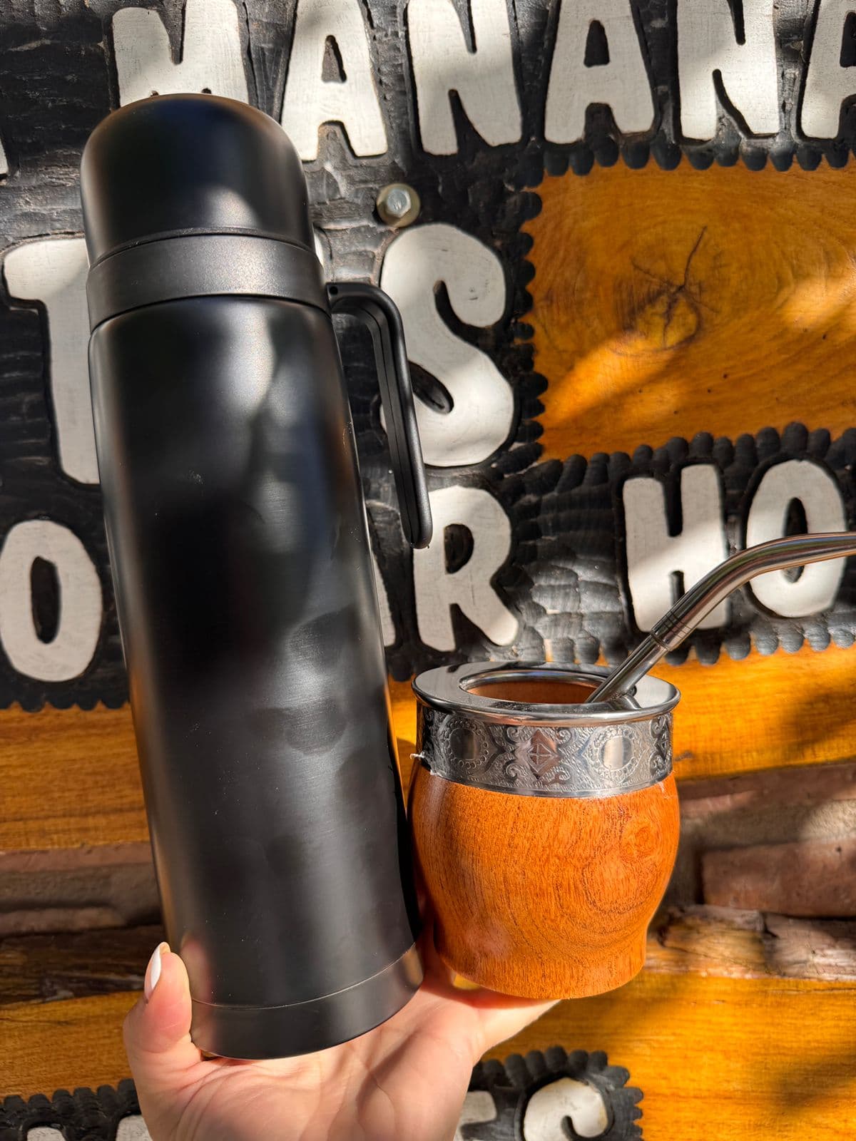 Combo Matero Algarrobo *Incluye bombilla